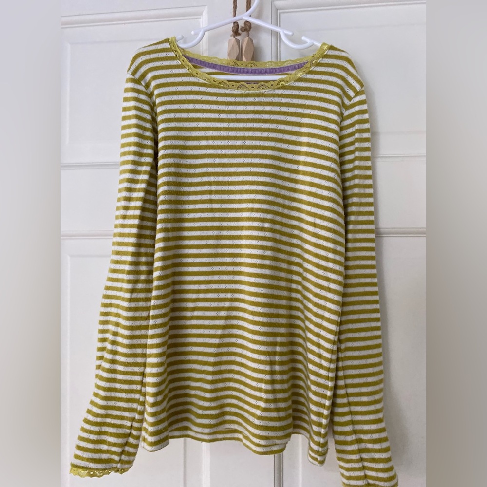 Mini Boden pointelle t-shirt